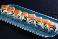 Филадельфия с лососем и угрем21